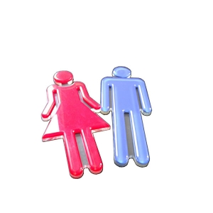 アクリル製トイレサイン